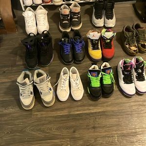 Men’s Jordan’s, Nike, converse